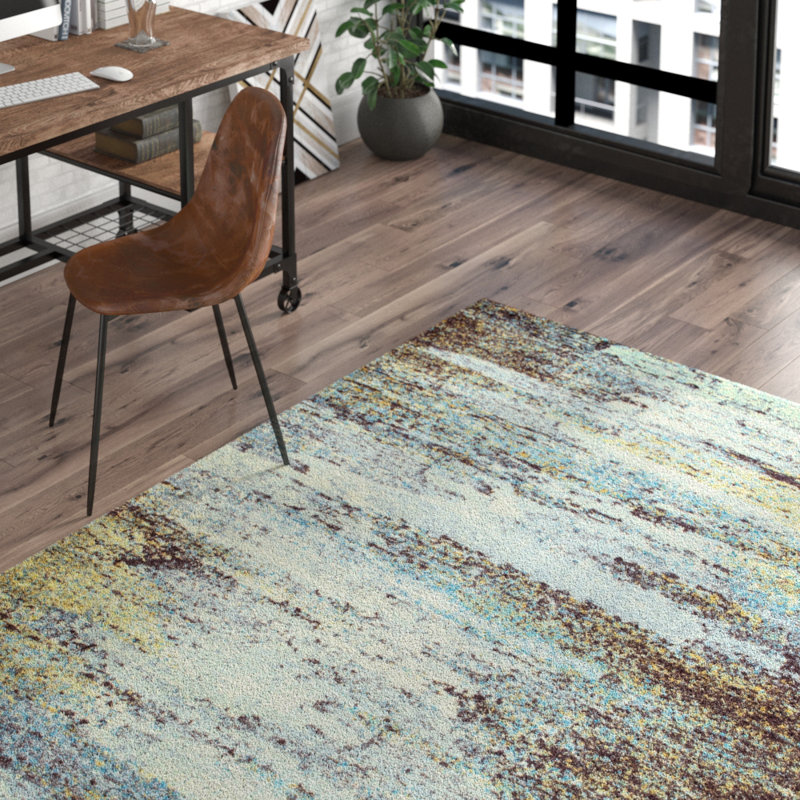 Trent Austin Design Laussat White/Green Area Rug & Reviews Wayfair